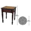 Design Toscano Walpole Manor Gaming Chess Table DE302